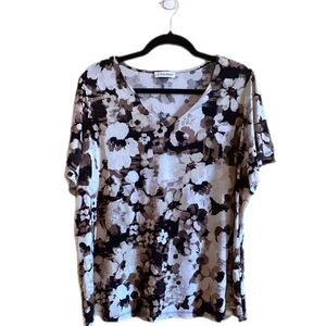 Calvin Klein Floral Print Top
